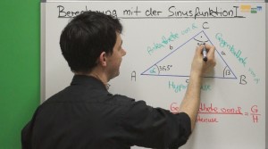 Sinusfunktion Video Mathenachhilfe