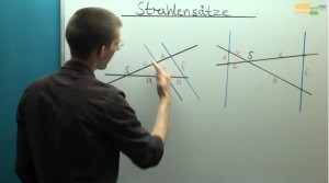Strahlensätze Grundlagen - Video Mathenachhilfe online